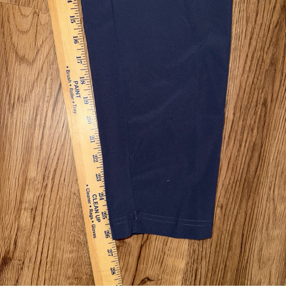 APANA Women Nylon Jogger Pants - Size Small , Blue Drawstring Waist, Pockets - Picture 5 of 8